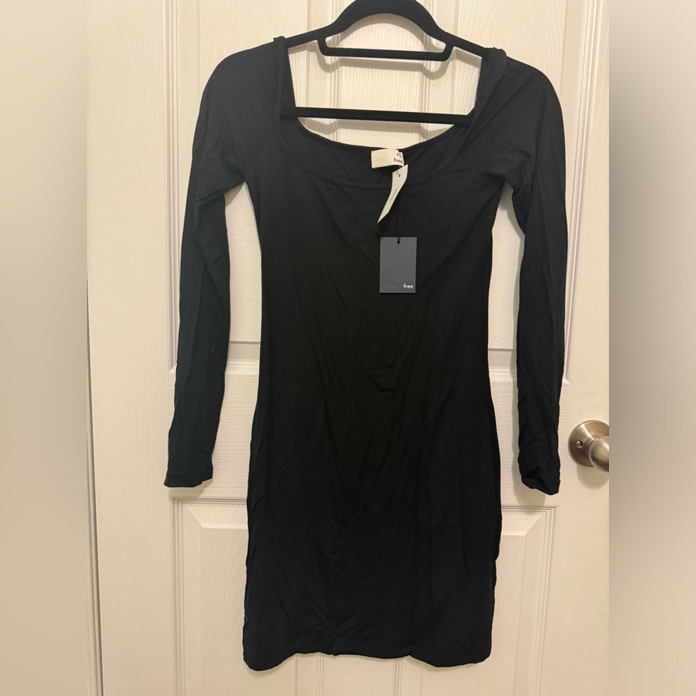 Wilfred Black Long Sleeve Dress